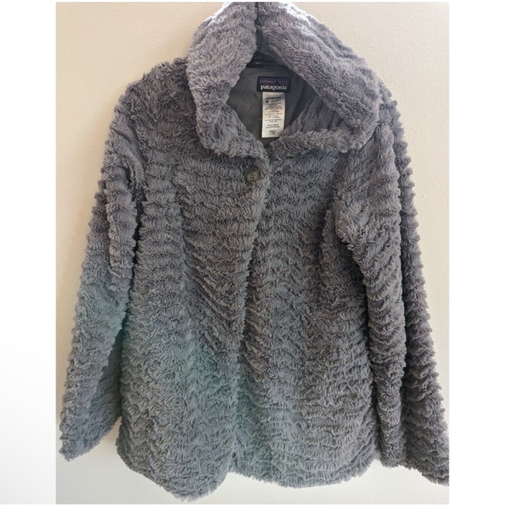Patagonia Soft Gray Fleece Jacket